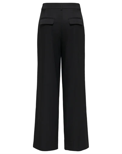 Only - ONLMiles Pleat Wide Bukser - Black
